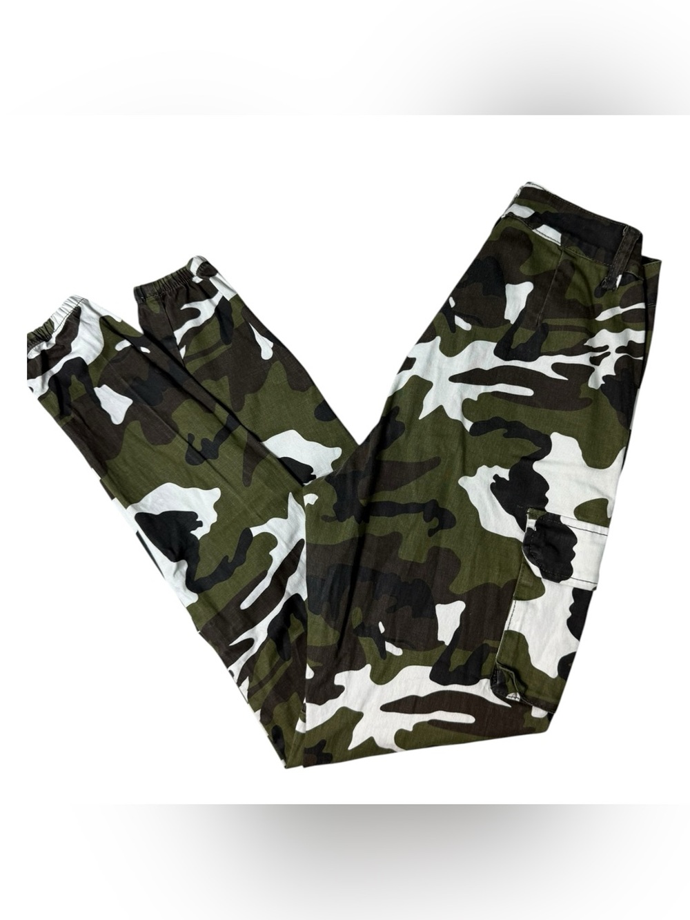 American Bazi Camo Cargo Joggers Small